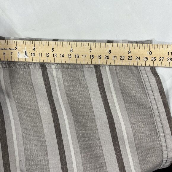 VALOR BOARD SHORTS MENS 30 STRIPED DRAWSTRING ZIP FLY 10” INSEAM SWIM BEACH - Picture 12 of 12